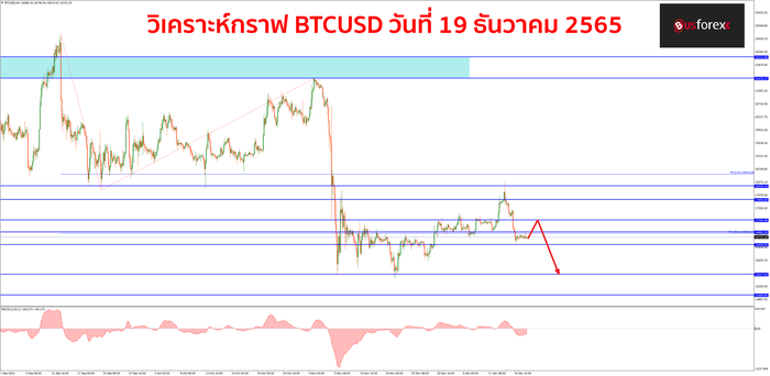 BTCUSD วันที่ 19 ธันวาคม 2565 1