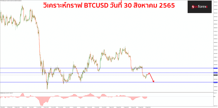 BTCUSD 30 สิงหาคม 2565